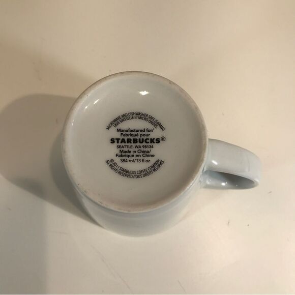 𝅺starbucks Reindeer Christmas Mug 2011 13 fl oz - Picture 4 of 4